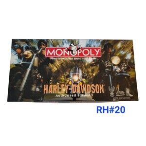 Harley Davidson Monopoly 1997 Authorized Edition - RH#20